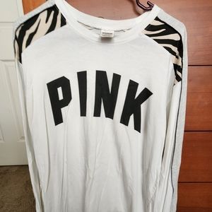 PINK long sleeve shirt size med